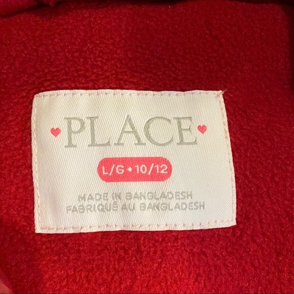 Children' Place Girl Puffy Winter Jacket - Size L (10-12) - Picture 7 of 10